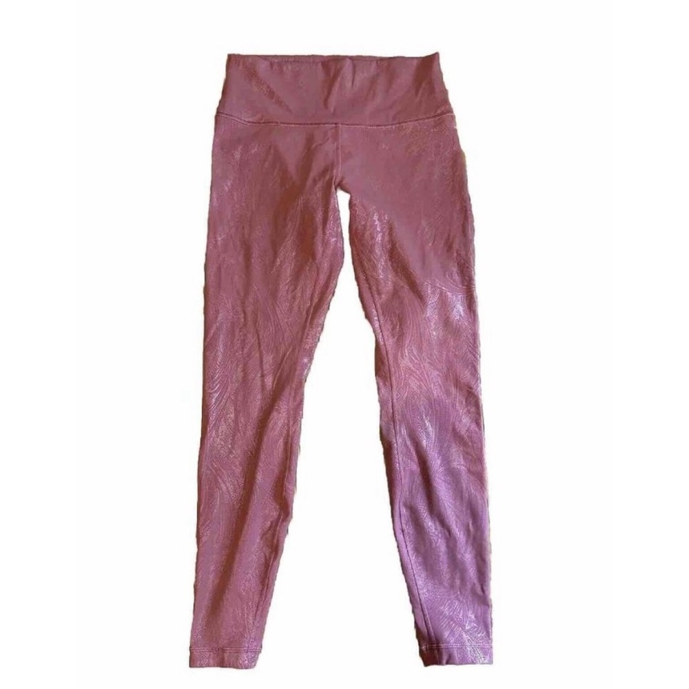 Lululemon Wunder Under Tight Shine Acclimatize
Soft Cranberry Pink Foil